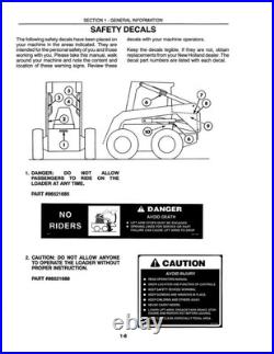New Holland L250, L255 Skid Steer Loader Service Manual Repair Shop Book