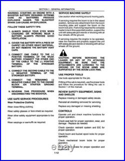 New Holland L250, L255 Skid Steer Loader Service Manual Repair Shop Book