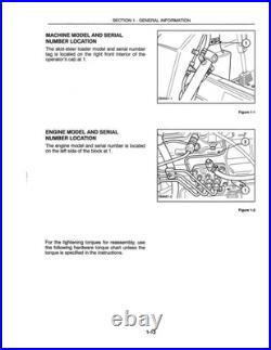 New Holland L250, L255 Skid Steer Loader Service Manual Repair Shop Book