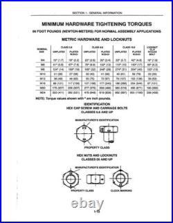 New Holland L250, L255 Skid Steer Loader Service Manual Repair Shop Book