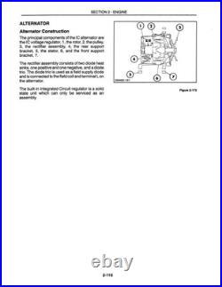 New Holland L250, L255 Skid Steer Loader Service Manual Repair Shop Book
