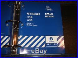 New Holland L250 L255 Skid Steer Loader Service Repair Shop & Maintenance Manual