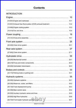 New Holland L316 L318 L320 Skid Steer Complete Service Manual 90442773 PDF/USB