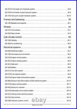 New Holland L316 L318 L320 Skid Steer Complete Service Manual 90442773 PDF/USB