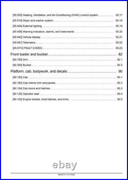 New Holland L316 L318 L320 Skid Steer Complete Service Manual 90442773 PDF/USB