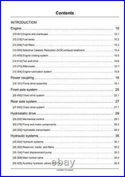 New Holland L334 C334 C345 Skid Steer Complete Service Manual 51509567 PDF/USB