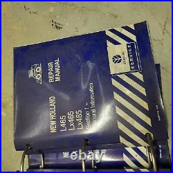New Holland L465 LX465 LX485 Skid Steer Service Repair Manual Oem