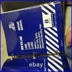 New Holland L465 LX465 LX485 Skid Steer Service Repair Manual Oem