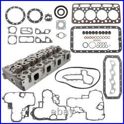 New Holland L555 L553 Skid-Steer Loader Cylinder Head & Gasket Complete