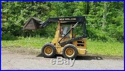 New Holland L555 Skid Steer Loader with Perkins 42hp