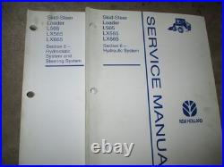 New Holland L565 LX565 LX665 Skid Steer Loader Service Repair Manual ORIGINAL