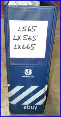 New Holland L565 LX565 LX665 Skid Steer Loader Service Repair Manual ORIGINAL