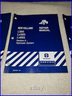 New Holland L565 LX565 LX665 Skid Steer Loader Service Repair Manual Original