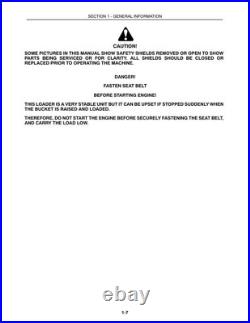 New Holland L565, Lx565, Lx665 Skid Steer Loader Service Manual Repair Shop Book New Holland L565, Lx565, Lx665 Skid Steer Loader Service Manual Repair Shop Book