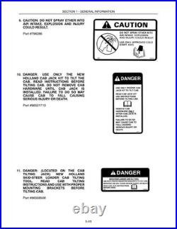 New Holland L565, Lx565, Lx665 Skid Steer Loader Service Manual Repair Shop Book