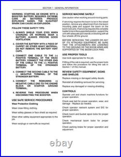 New Holland L565, Lx565, Lx665 Skid Steer Loader Service Manual Repair Shop Book