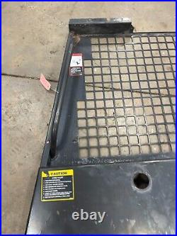 New Holland L565 Skid Steer Loader Left Side Cab Bracket Window Panel