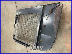 New Holland L565 Skid Steer Loader Left Side Cab Bracket Window Panel