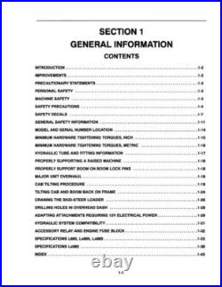 New Holland L865, Lx865, Lx885, Lx985 Skid Steer Loader Service Manual Repair Shop
