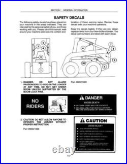 New Holland L865, Lx865, Lx885, Lx985 Skid Steer Loader Service Manual Repair Shop