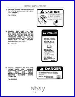 New Holland L865, Lx865, Lx885, Lx985 Skid Steer Loader Service Manual Repair Shop