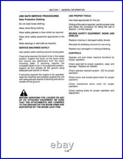 New Holland L865, Lx865, Lx885, Lx985 Skid Steer Loader Service Manual Repair Shop