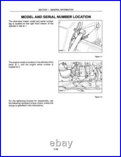 New Holland L865, Lx865, Lx885, Lx985 Skid Steer Loader Service Manual Repair Shop