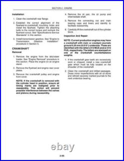 New Holland L865, Lx865, Lx885, Lx985 Skid Steer Loader Service Manual Repair Shop