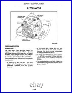 New Holland L865, Lx865, Lx885, Lx985 Skid Steer Loader Service Manual Repair Shop