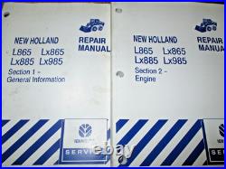 New Holland L865 Lx865 Lx885 Lx985 Skid Steer Loader Service Repair Manual OEM