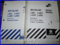New Holland L865 Lx865 Lx885 Lx985 Skid Steer Loader Service Repair Manual OEM