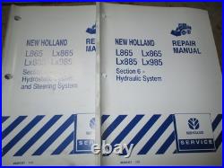 New Holland L865 Lx865 Lx885 Lx985 Skid Steer Loader Service Repair Manual OEM