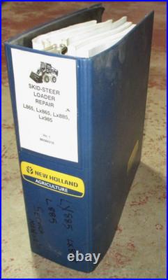 New Holland L865 Lx865 Lx885 Lx985 Skid Steer Loader Service Repair Manual OEM