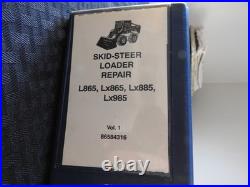 New Holland L865 Lx865 Lx885 Lx995 Skid Steer Loader Tractor Service Manual NICE