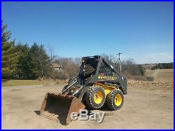 New Holland LS 170 Skid Loader Skidsteer Bobcat NO RESERVE tractor wheel deere