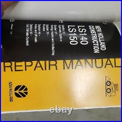 New Holland LS140 LS150 Skid Steer Loader Service Repair Shop Manual NH ORIGINAL