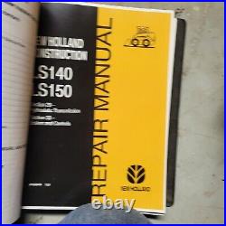New Holland LS140 LS150 Skid Steer Loader Service Repair Shop Manual NH ORIGINAL