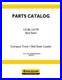 New Holland LS160, LS170 Compact Track Skid Steer Loader Parts Catalog Manual