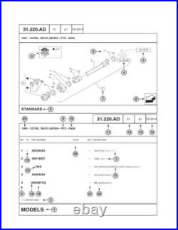 New Holland LS160, LS170 Compact Track Skid Steer Loader Parts Catalog Manual