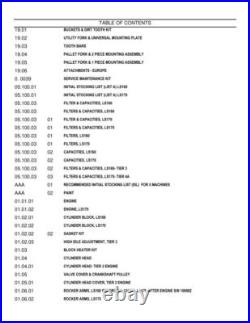 New Holland LS160, LS170 Compact Track Skid Steer Loader Parts Catalog Manual