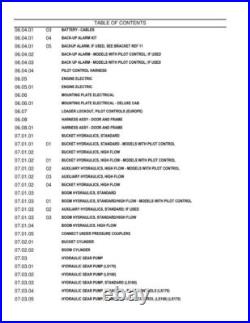 New Holland LS160, LS170 Compact Track Skid Steer Loader Parts Catalog Manual