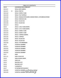New Holland LS160, LS170 Compact Track Skid Steer Loader Parts Catalog Manual
