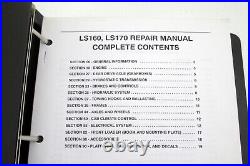 New Holland LS160 LS170 Skid Steer Loader Service Repair Manual 7/03