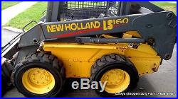 New Holland LS160 Skid Steer Loader 46HP Diesel 2248Hrs New 66 Bucket