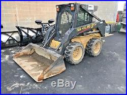 New Holland LS160 Skid Steer Loader Heated Cab One Owner 1,150 Hours