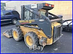 New Holland LS160 Skid Steer Loader Heated Cab One Owner 1,150 Hours