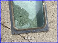New Holland LS160 Skid Steer Loader Rear Window Frame and Glass