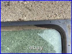 New Holland LS160 Skid Steer Loader Rear Window Frame and Glass