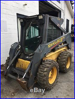 New Holland LS170 Cab/Heat Only 1367 Hours! Hand Controls