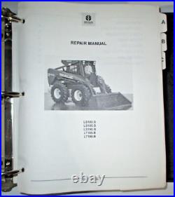 New Holland LS180. B/185. B LS190, B LT185. B LS190B Skid&Track Loader Repair Manual